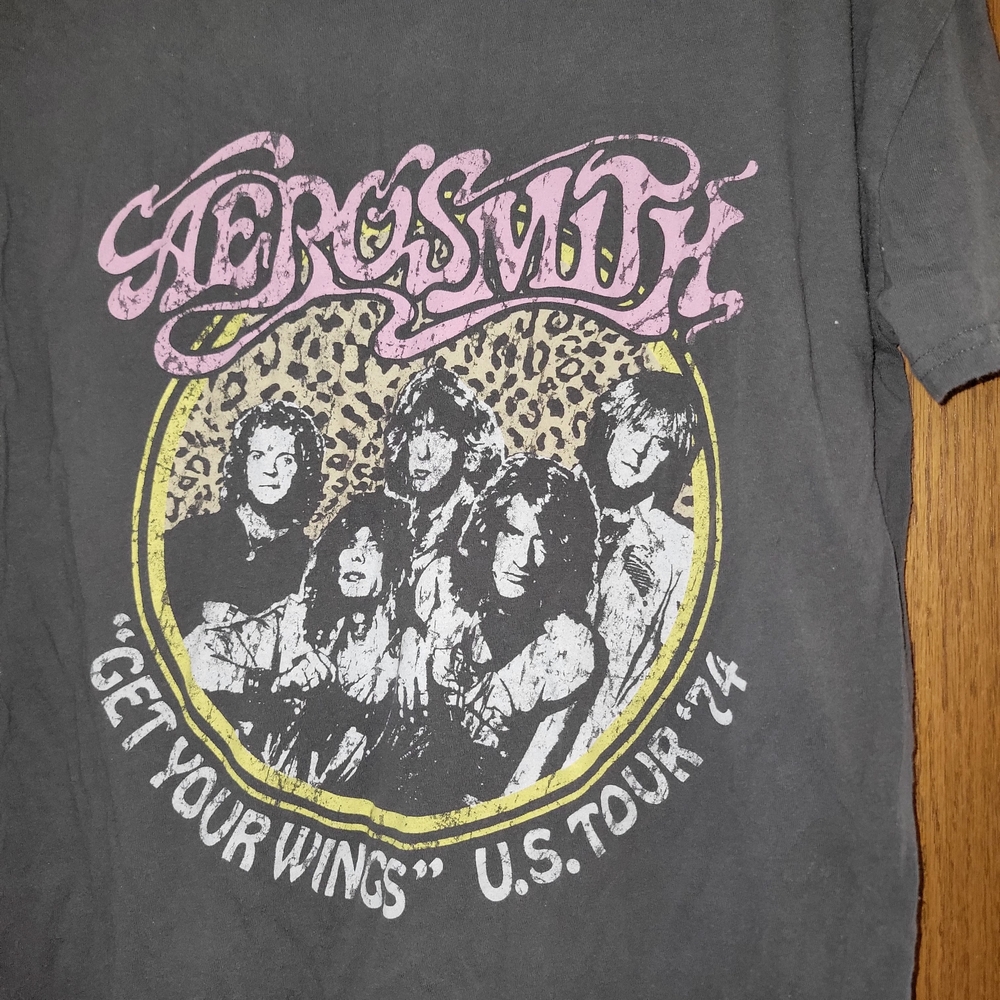 Gildan Black Graphic Tee - Aerosmith Tour